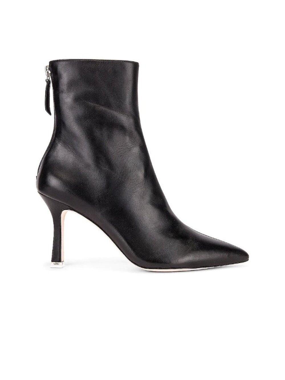 Black Suede Studio Jennifer Bootie Black